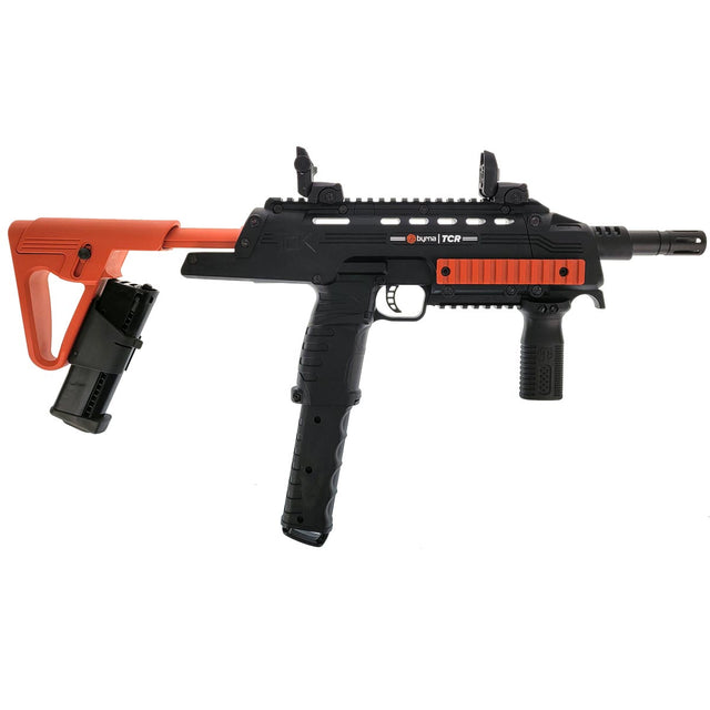 Right side Byrna TCR Basic Launcher Kit on a white background
