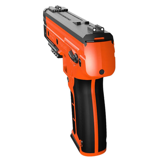 Right side rear angle Byrna LE Universal Kit Orange