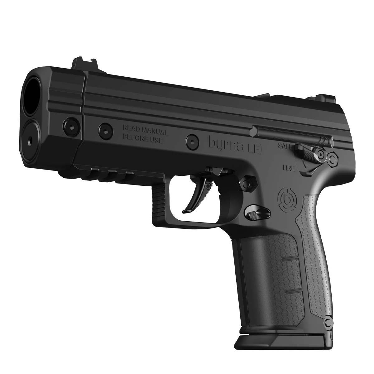 Left side view Byrna LE Gen 2 Launcher Black