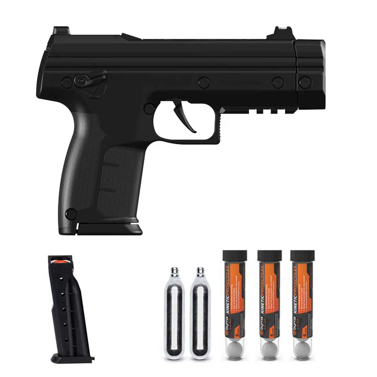 Byrna LE Gen 2 Less Lethal Launcher Black Universal Kit with extra magazine and projectiles
