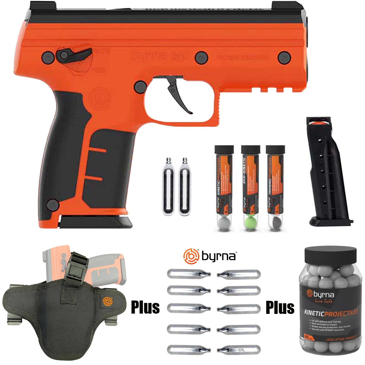 Bynra SD Orange self defense kit