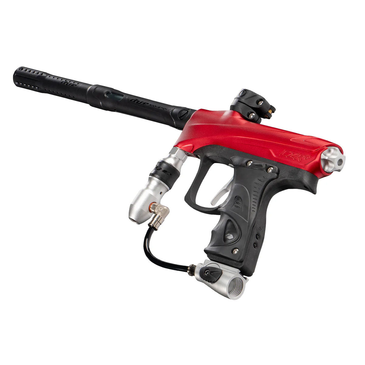 Dye Rize CZR+ Paintball Marker Red Silver Dust