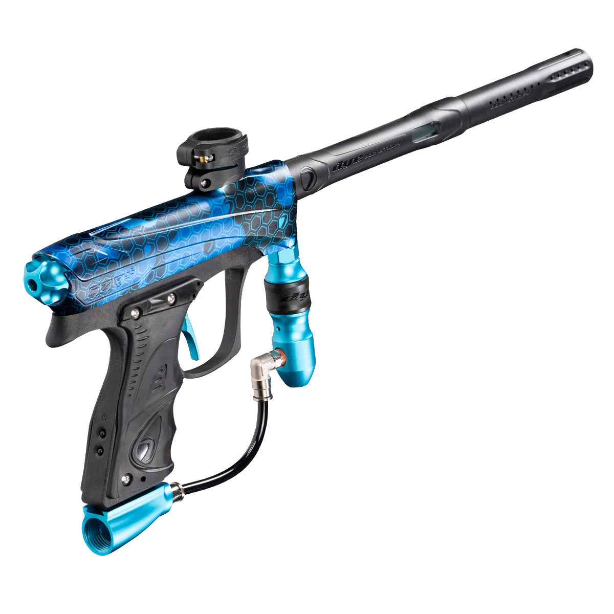 Dye Rize CZR+ Paintball Marker Hypercam Cyan Dust