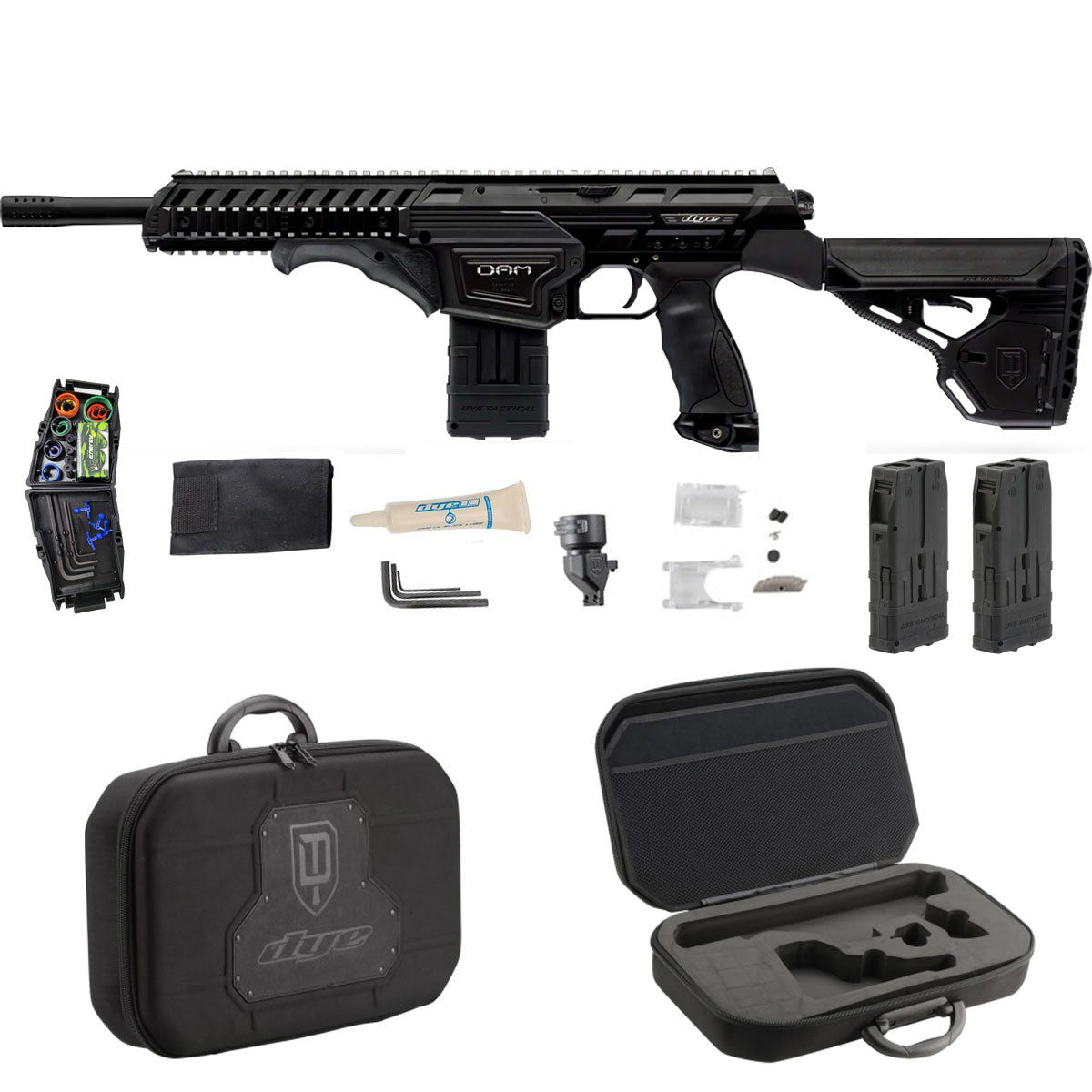 Dye DAM Tactical Paintball Marker Black