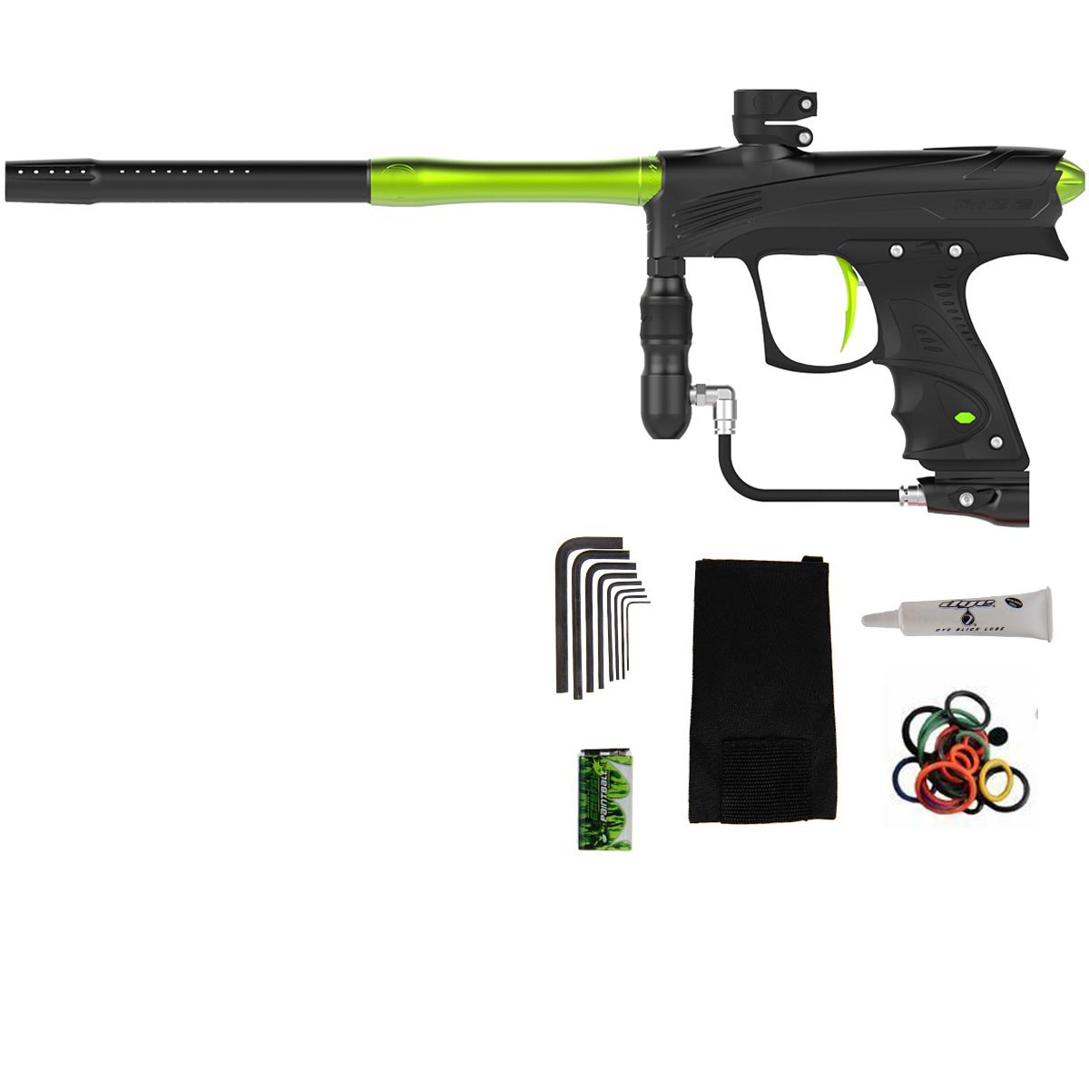 Dye Rize CZR Paintball Marker Black Lime