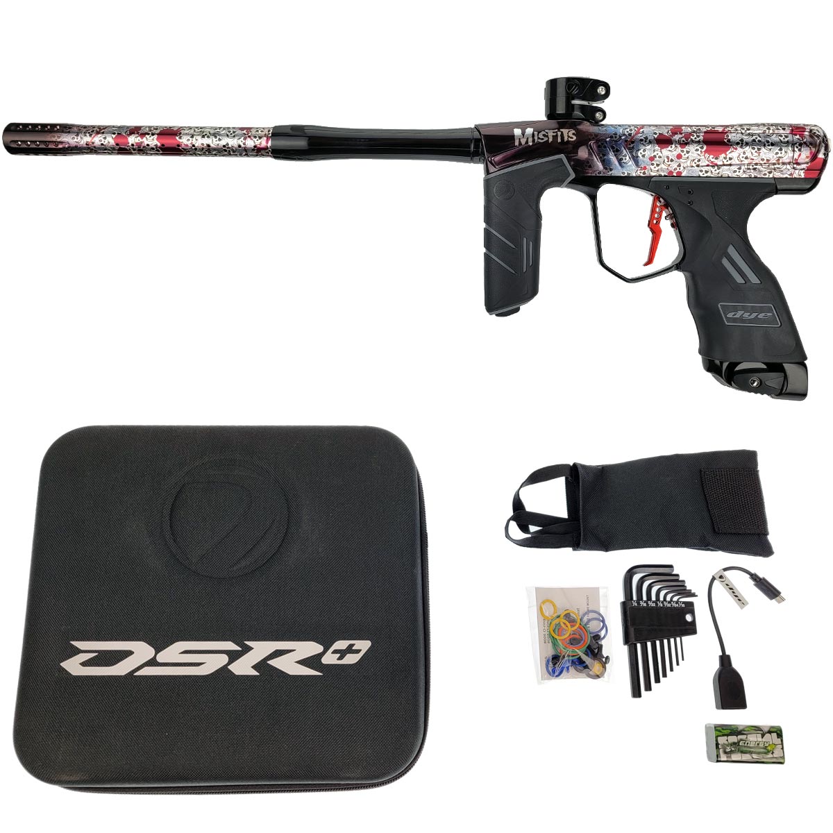 Dye DSR+ Paintball Marker Misfits Heavy Metal PGA