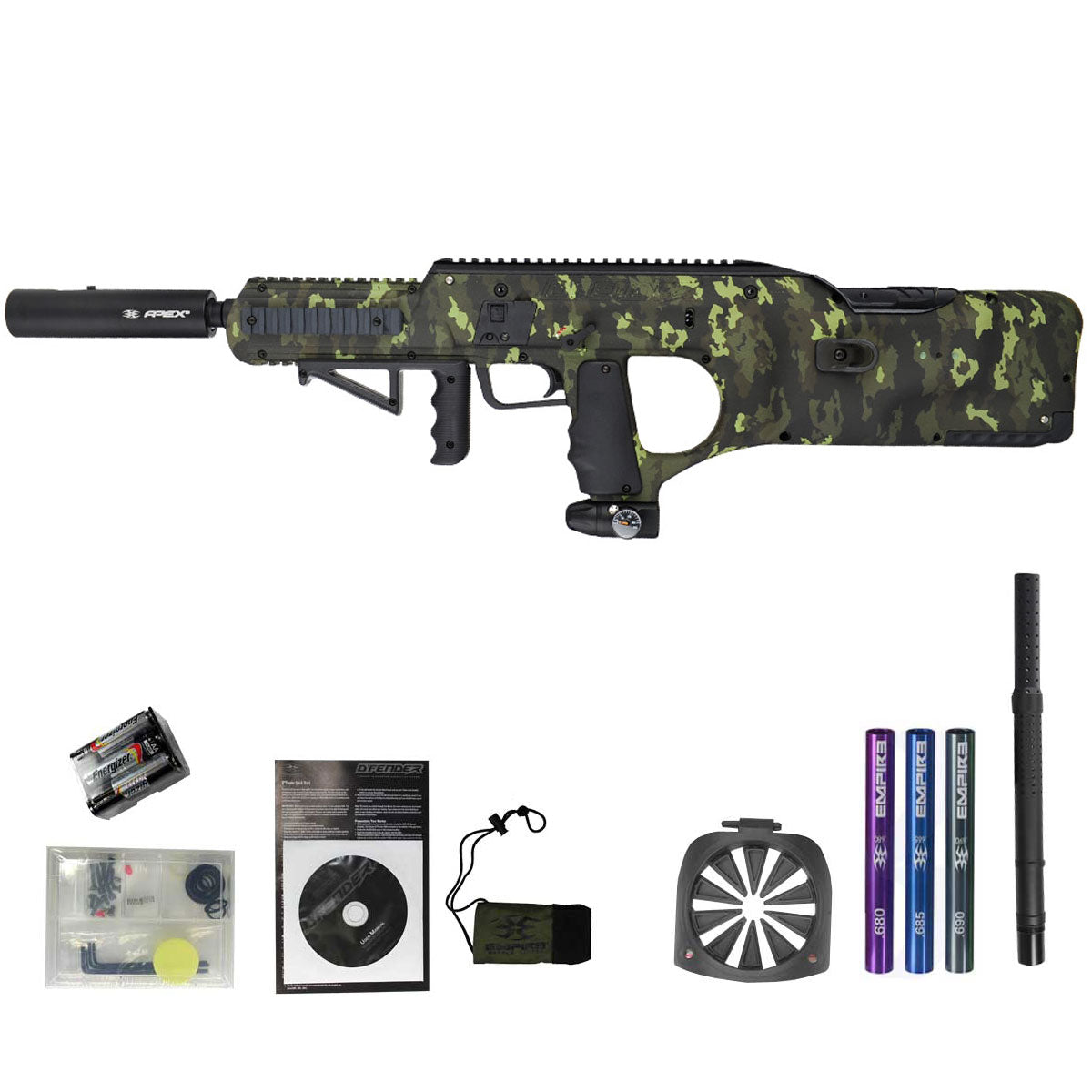 Empire BT DFender Paintball Marker Terrapat Camo