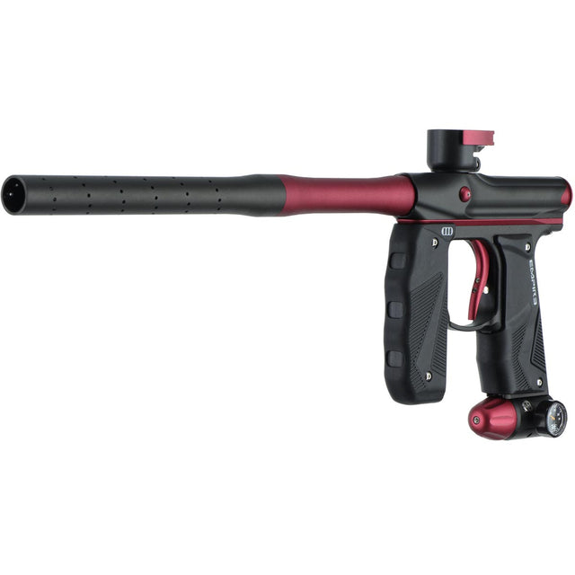 Empire Mini GS Paintball Marker Black Red Dust w 2 PC Barrel