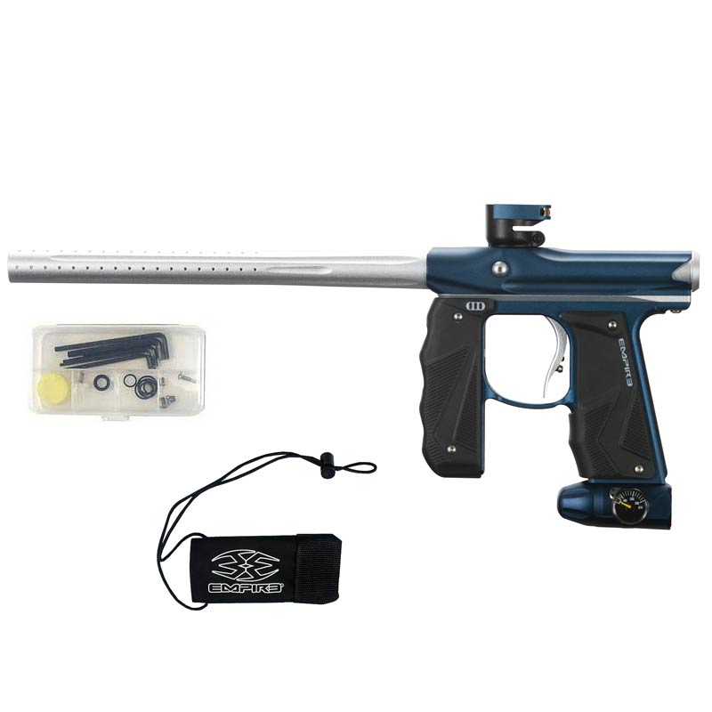 Empire Mini GS Paintball Marker Blue/ Silver Dust