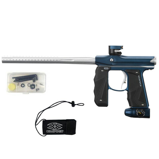 Empire Mini GS Paintball Marker Blue/ Silver Dust *Demo*