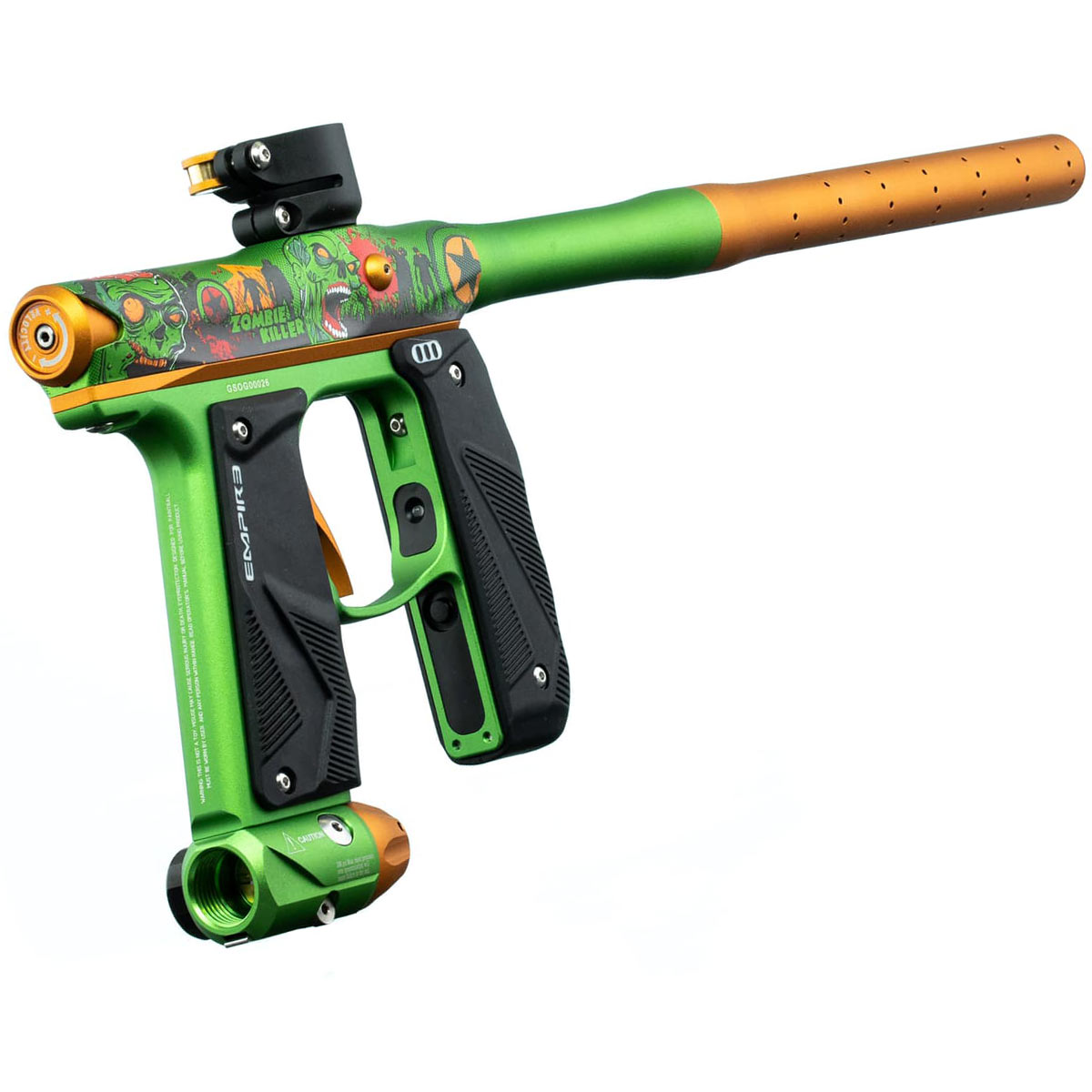 Empire Mini GS Paintball Marker Zombie Killer LE w 2 PC Barrel