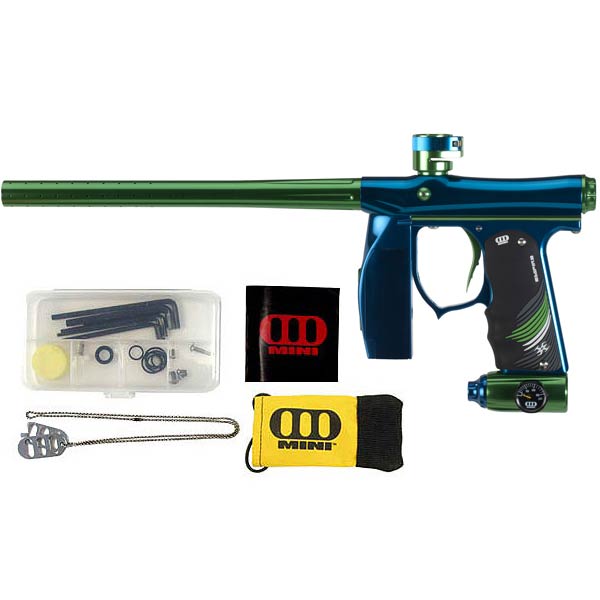 Empire Mini Paintball Gun - Polished Blue/Green Special Edition