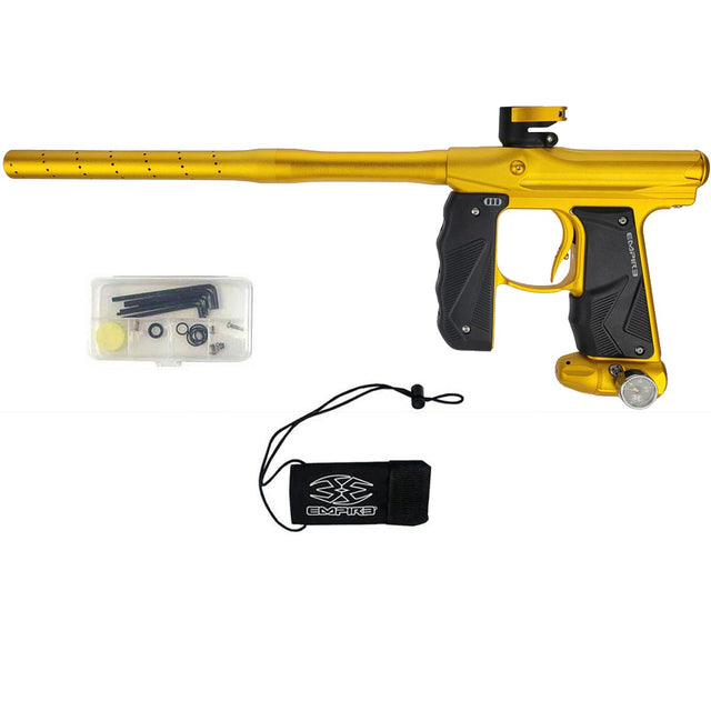 Empire Mini GS Paintball Marker Gold Dust w 2 PC Barrel
