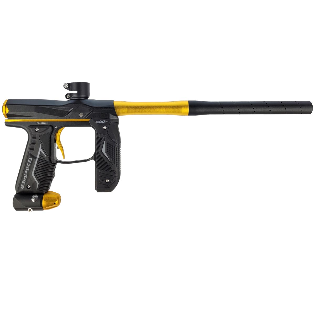 Empire Axe 2.0 Paintball Marker Dust Black Dust Gold
