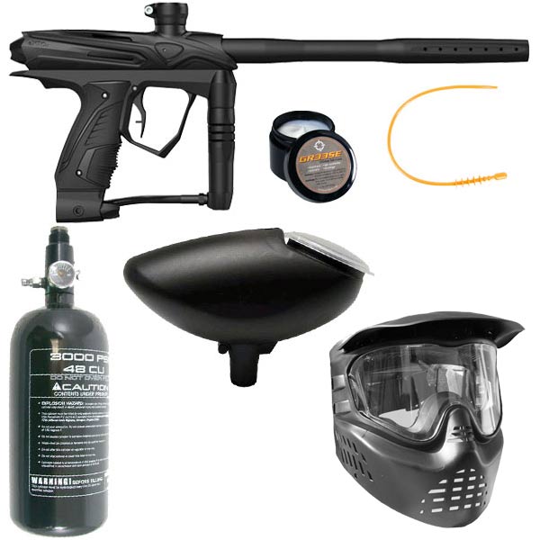 GOG eXTCy Paintball Gun With Blackheart Board Black Package A
