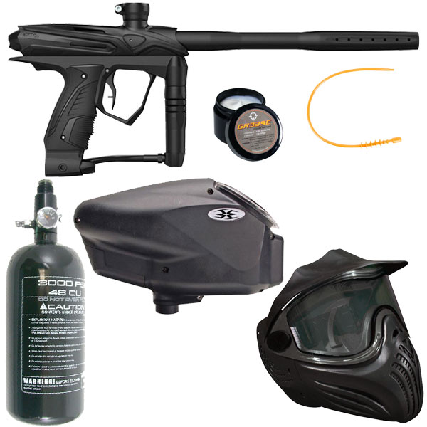 GOG eXTCy Paintball Gun With Blackheart Board Black Package B
