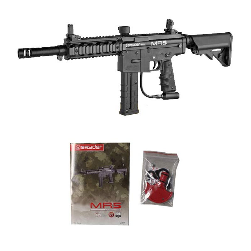 Kingman Spyder MR5 Paintball Marker - Diamond Black