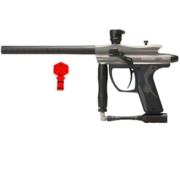 Kingman Spyder Fenix Paintball Marker Factory Refurbished Grey