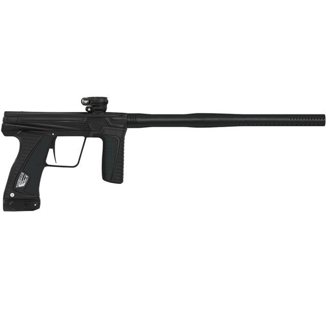 Planet Eclipse GTek 180R Midnight paintball marker from the side