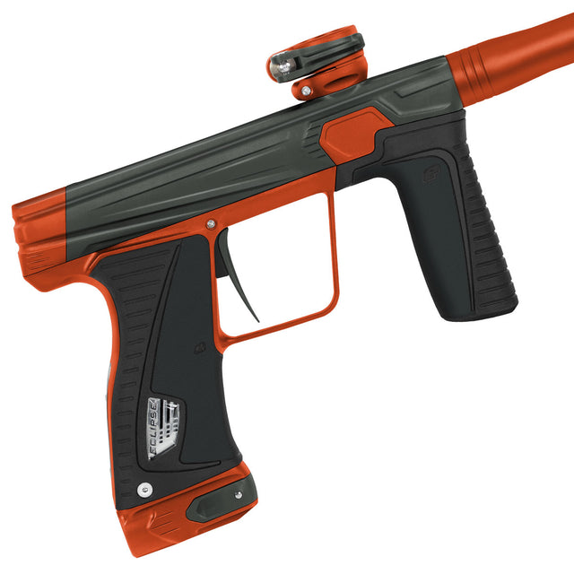 Planet Eclipse GTek 180R Ember Storm paintball marker body close up
