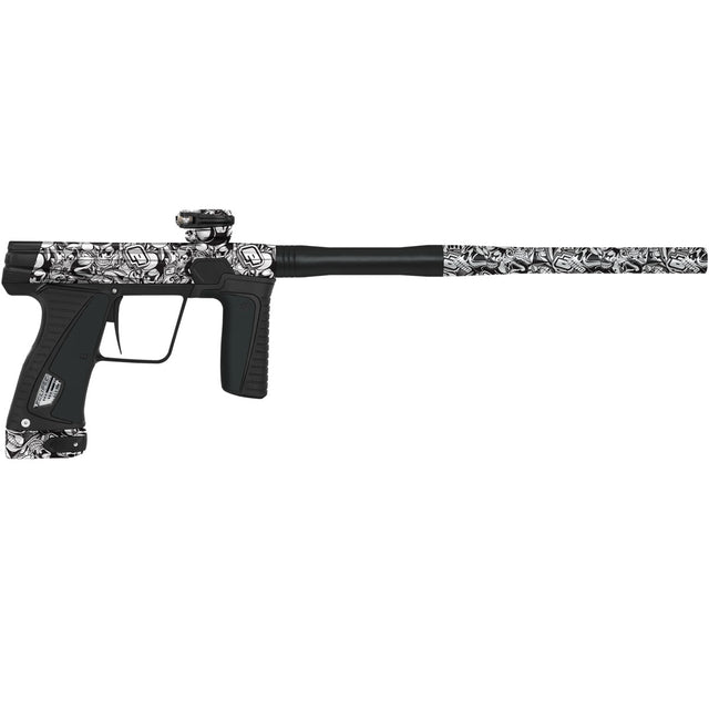 Planet Eclipse GTek 180R Titan White paintball marker side view