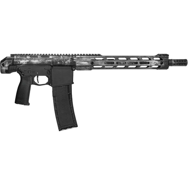 Planet Eclipse EMF200 Ghost Acid Silver Paintball Marker on a white background