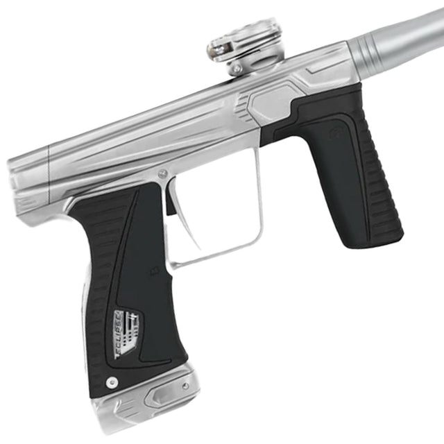 Planet Eclipse GTek 180R Silver paintball marker body close up