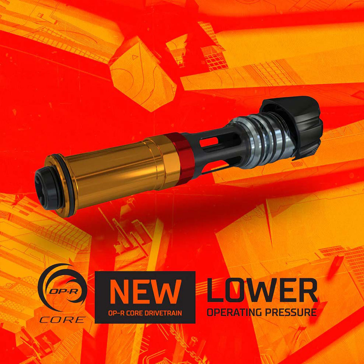 Planet Eclipse GTek 180R Red Black