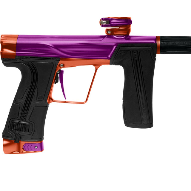 Planet Eclipse Geo R5 Rebellion Purple Orange body close up