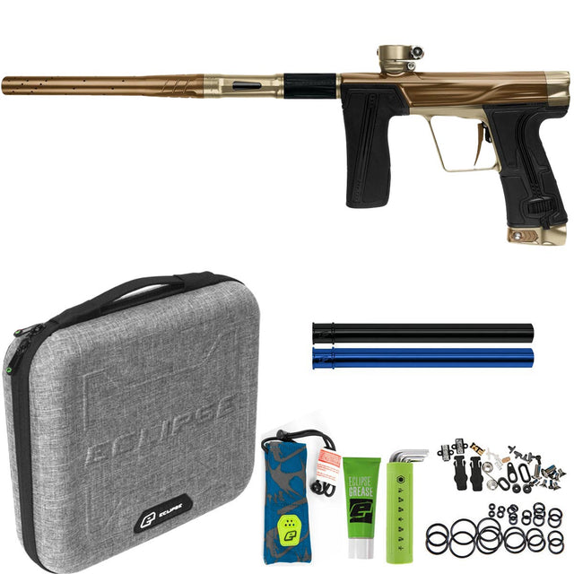 Planet Eclipse Geo R5 Retribution Bronze Sandstone with case, tools, grease, spare parts, inserts and barrel sock.