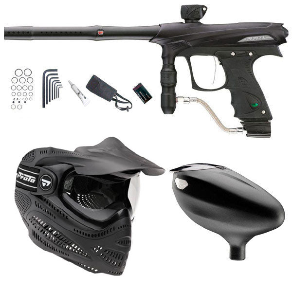Proto Rail Paintball Marker Combo - Black Dust