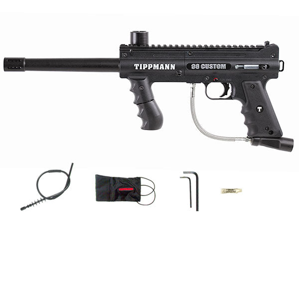 Tippmann 98 Custom Platinum Series Ultra Basic Paintball Gun Black