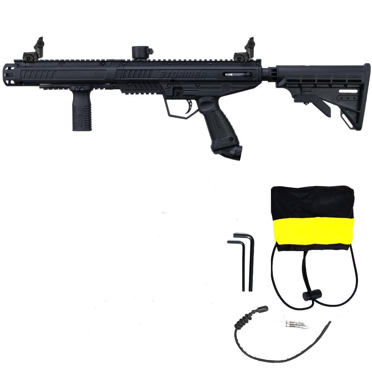 Tippmann Stormer Tactical Paintball Marker Black