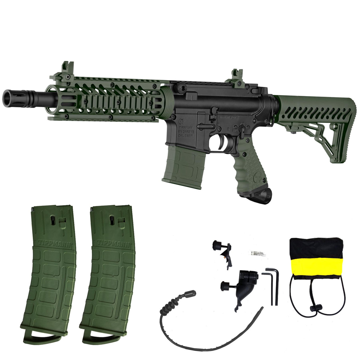 Tippmann TMC Mag Fed Paintball Marker Black/Olive