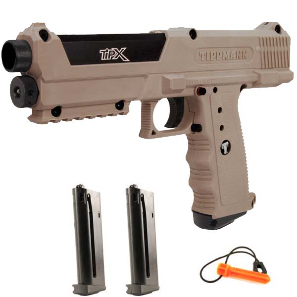 Tippmann TPX Paintball Gun Pistol - Desert Tan