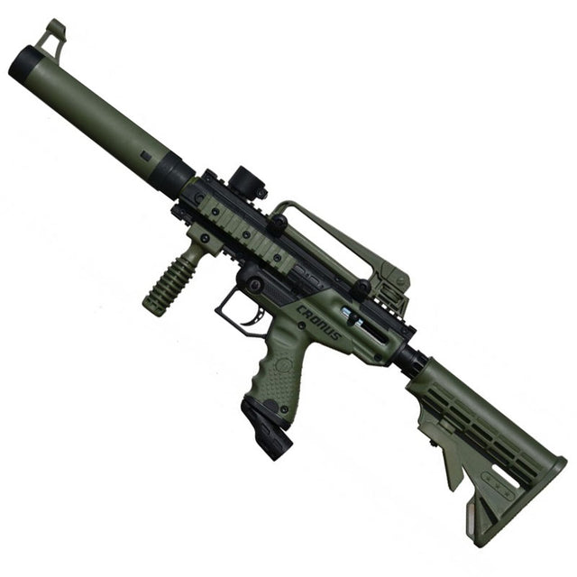 Tippmann Cronus Tactical Paintball Marker Olive Black
