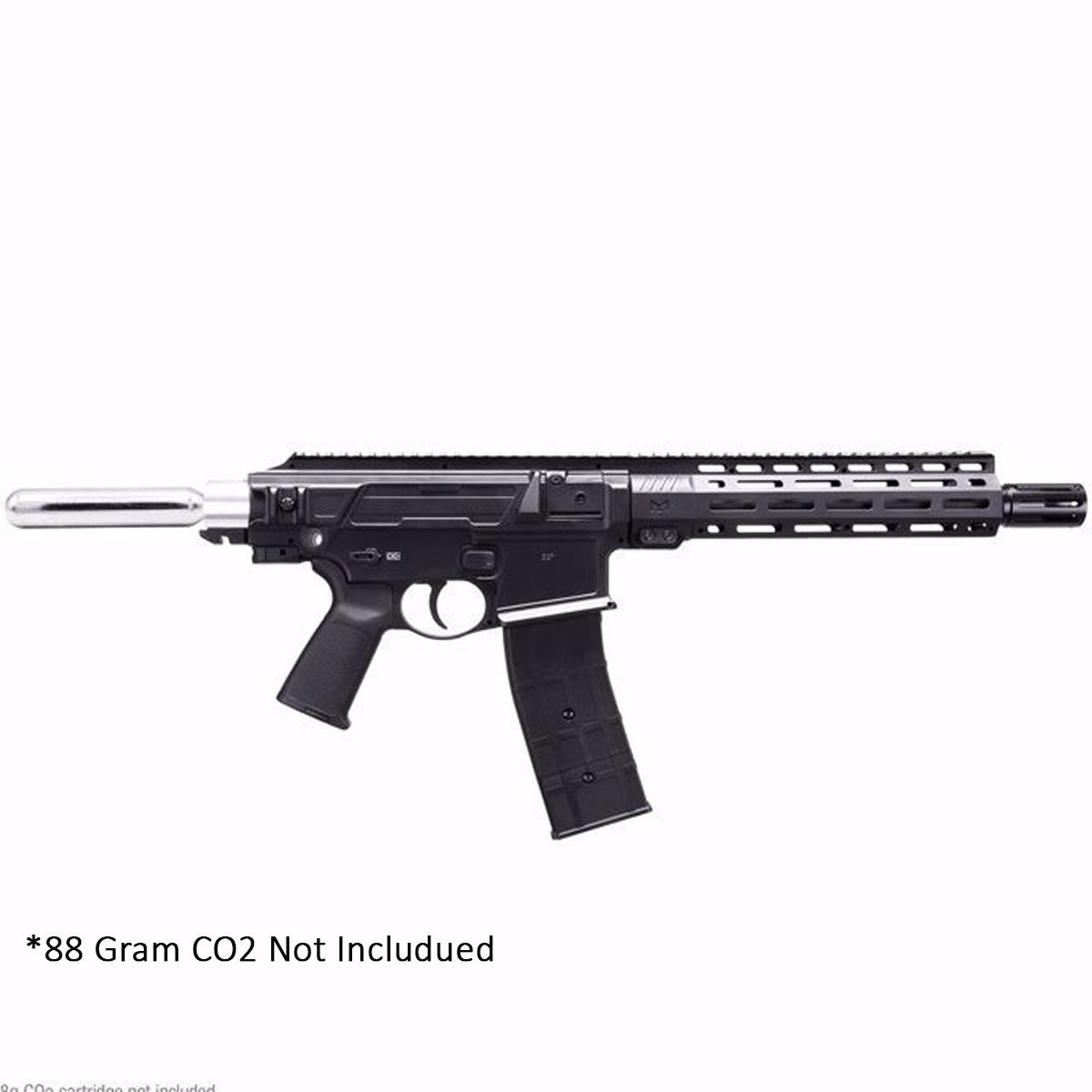 T4E TC68 Full Auto Paintball Rifle Black with 88 gram co2 installed