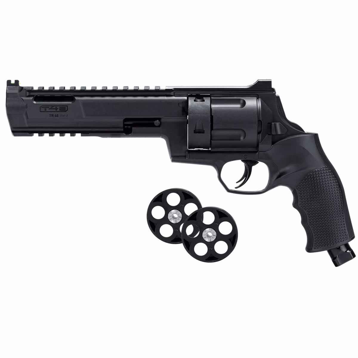 Umarex T4E TR68 Paintball Revolver Gen 2 .68 Caliber Black
