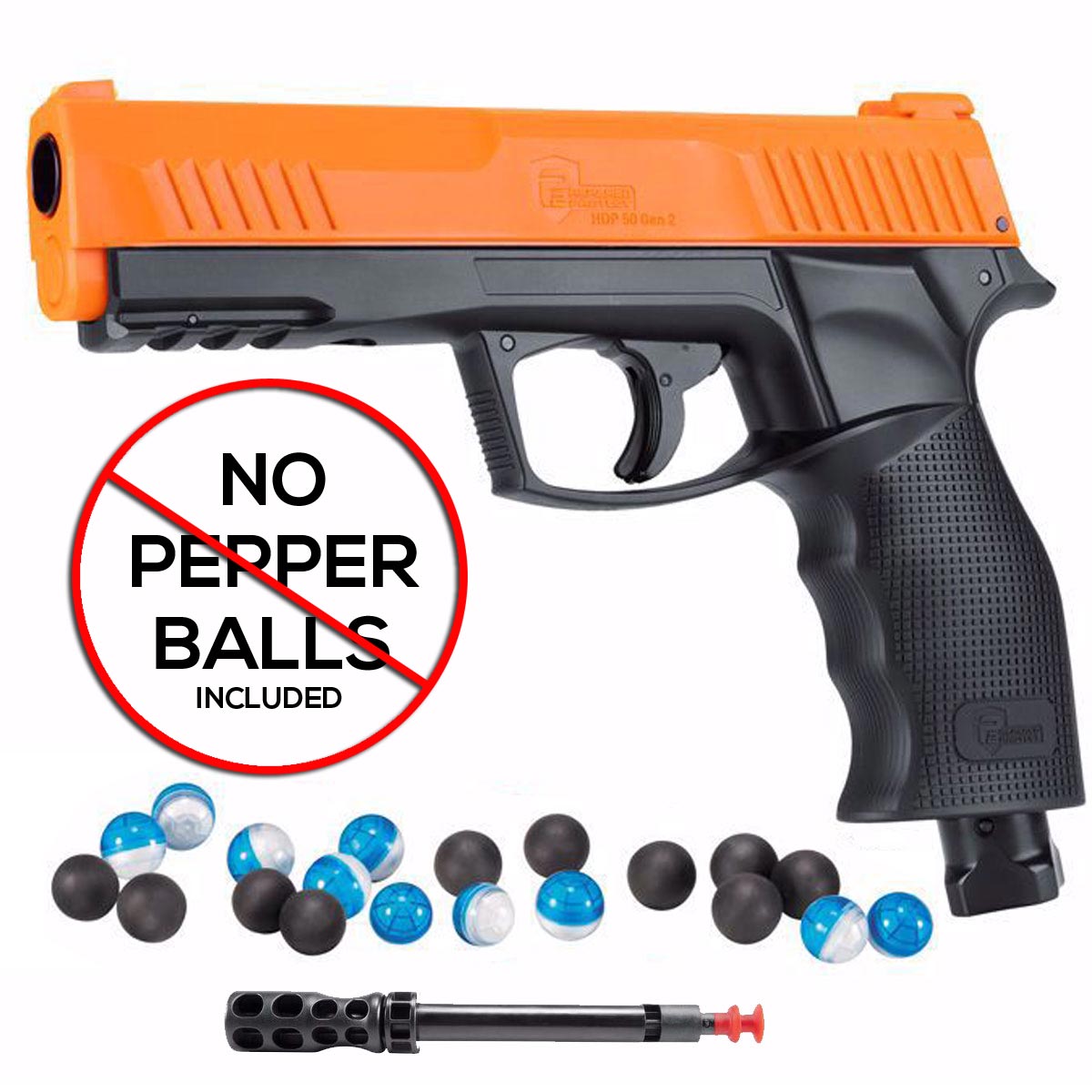 Umarex P2P HDP 50 Gen 2 .50 Caliber Pistol Orange State Compliant