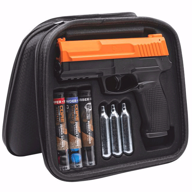 Umarex P2P Secure 68P Pepper Defense Kit in case