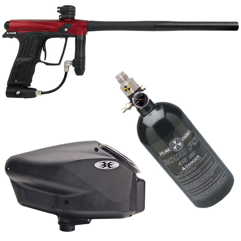 Planet Eclipse Etha Paintball Marker Package - Red