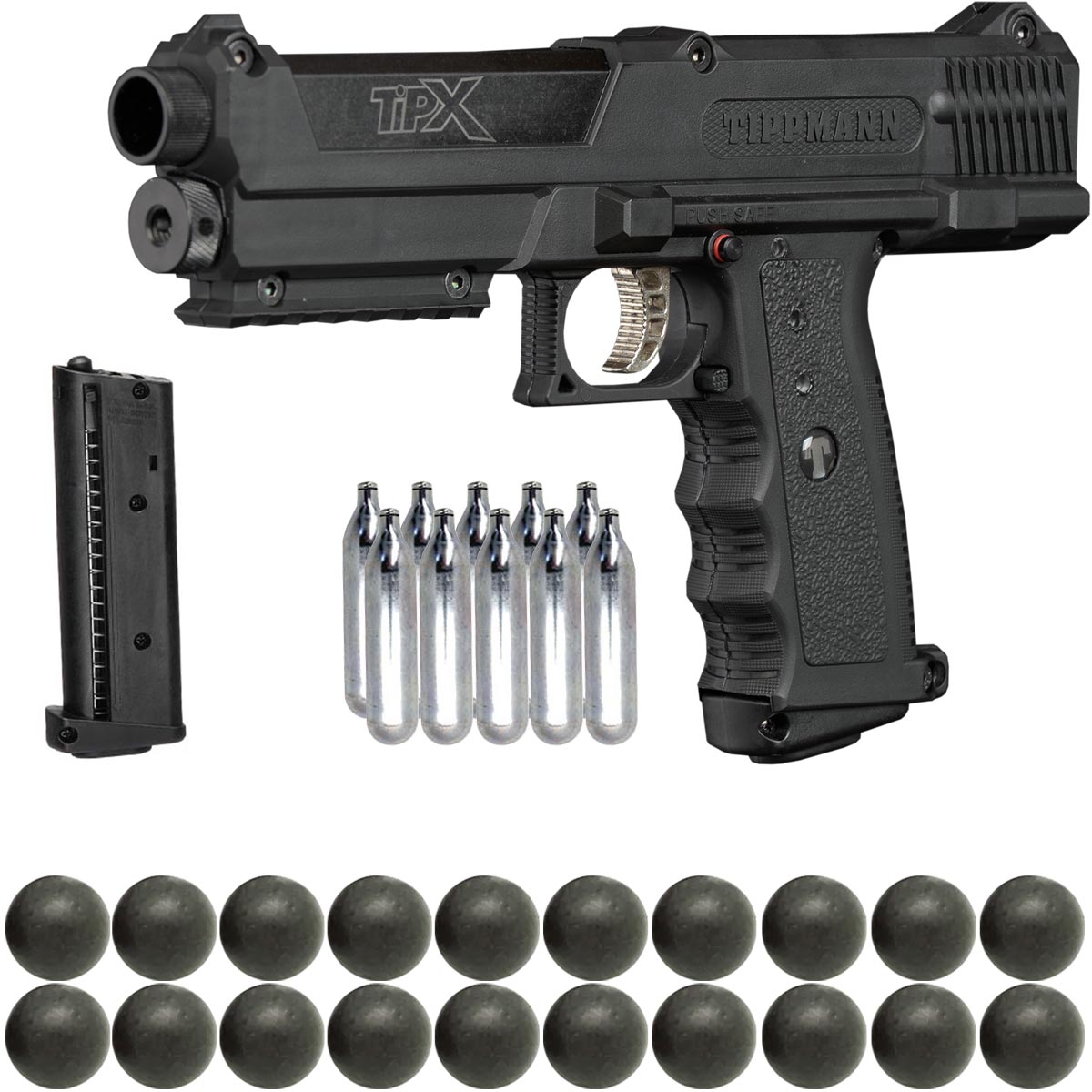 Self Defense Kit Tippmann TiPX w Nylon Balls