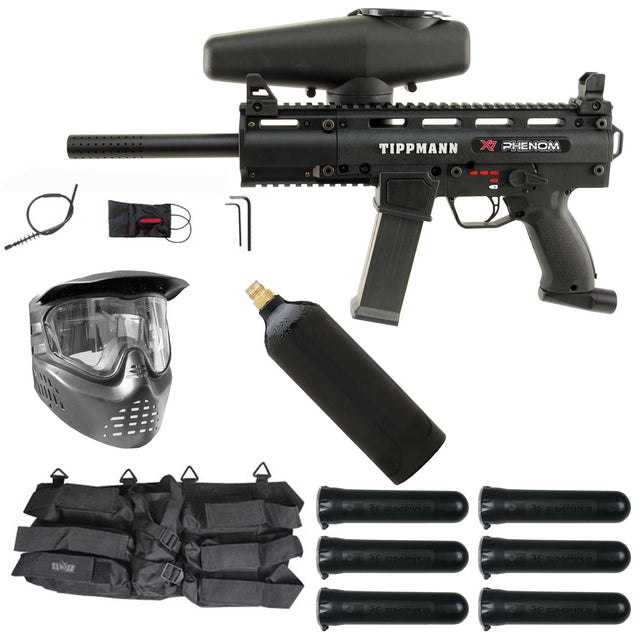 Tippmann X7 Phenom Electronic Paintball Starter Package