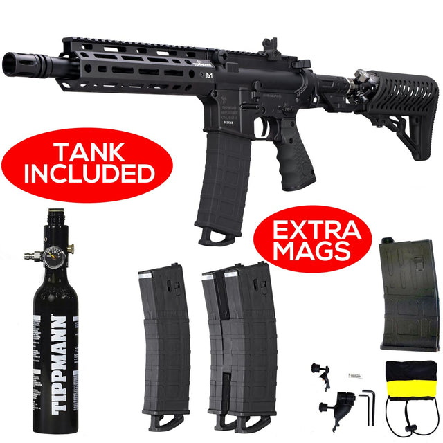 Tippmann TMC Elite Package w13ci Tank Plus Extra Mags