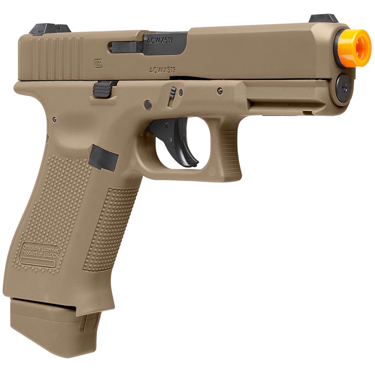 GLOCK G19X Gen5 Co2 Airsoft Pistol Coyote