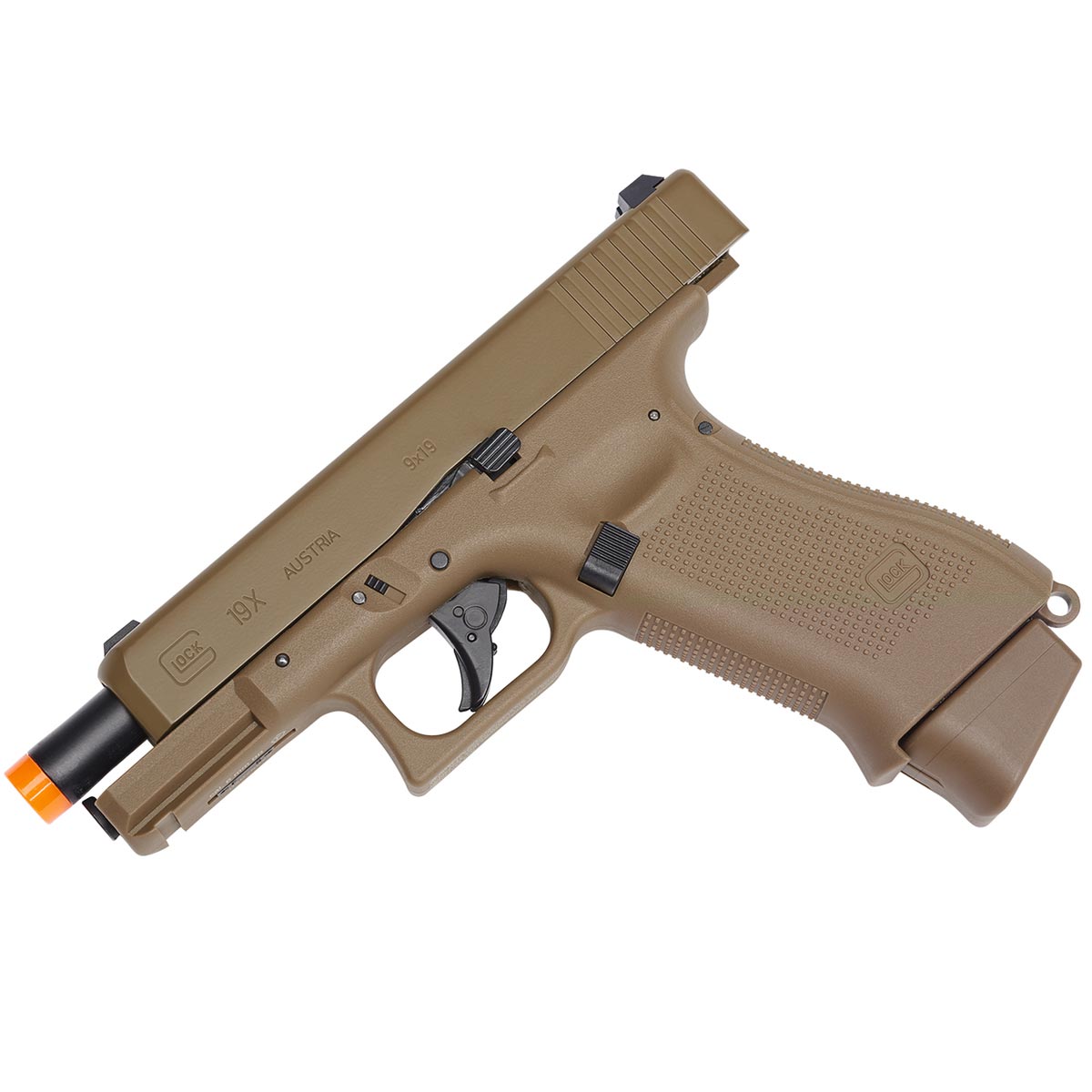 GLOCK G19X Gen5 Co2 Airsoft Pistol Coyote