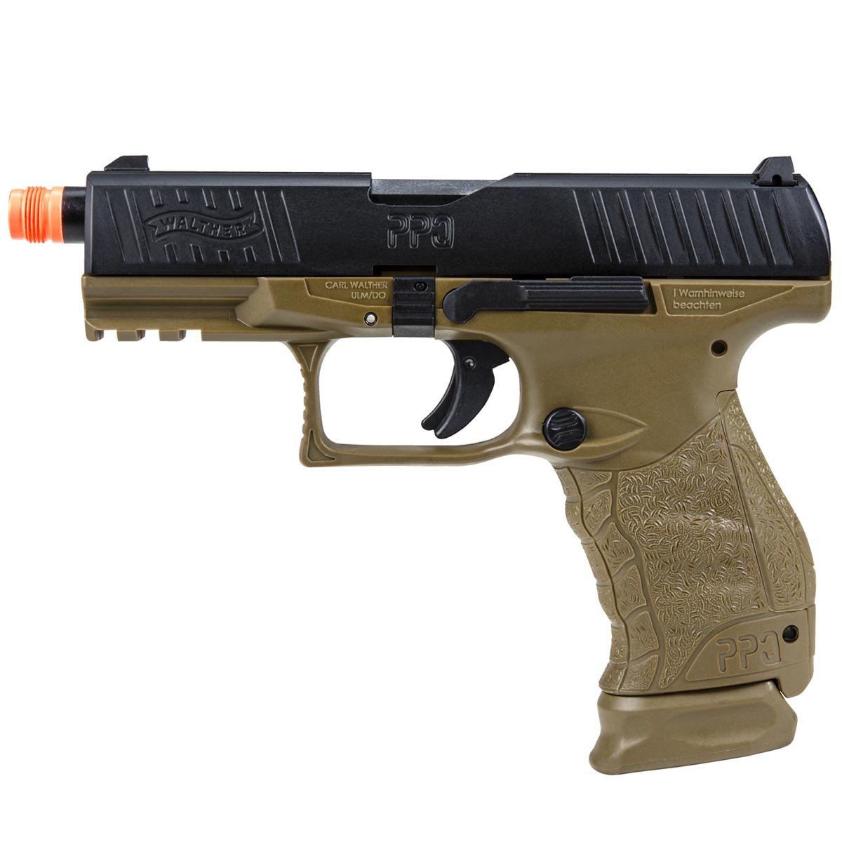 Walther PPQ GBB Tac Airsoft Pistol DEB