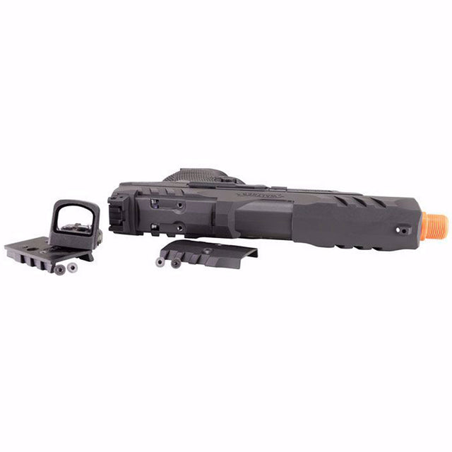 Walther PDP Compact FS Airsoft Pistol Black w Optic