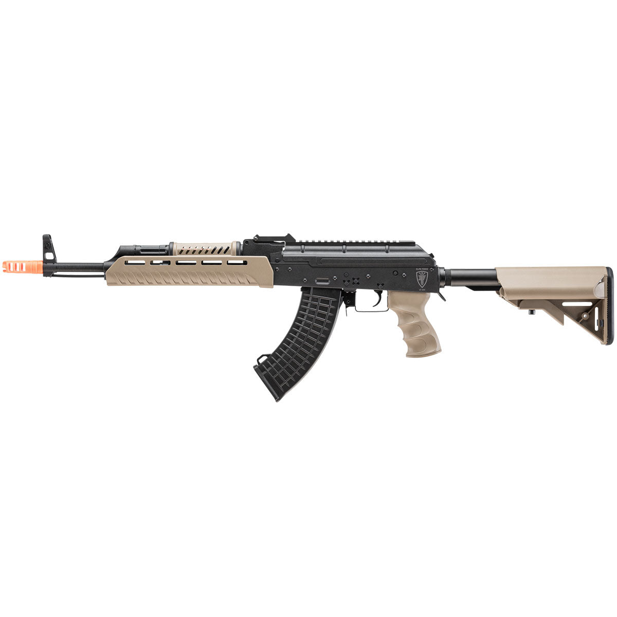 Elite Force AKX AEG Airsoft Rifle Black Tan