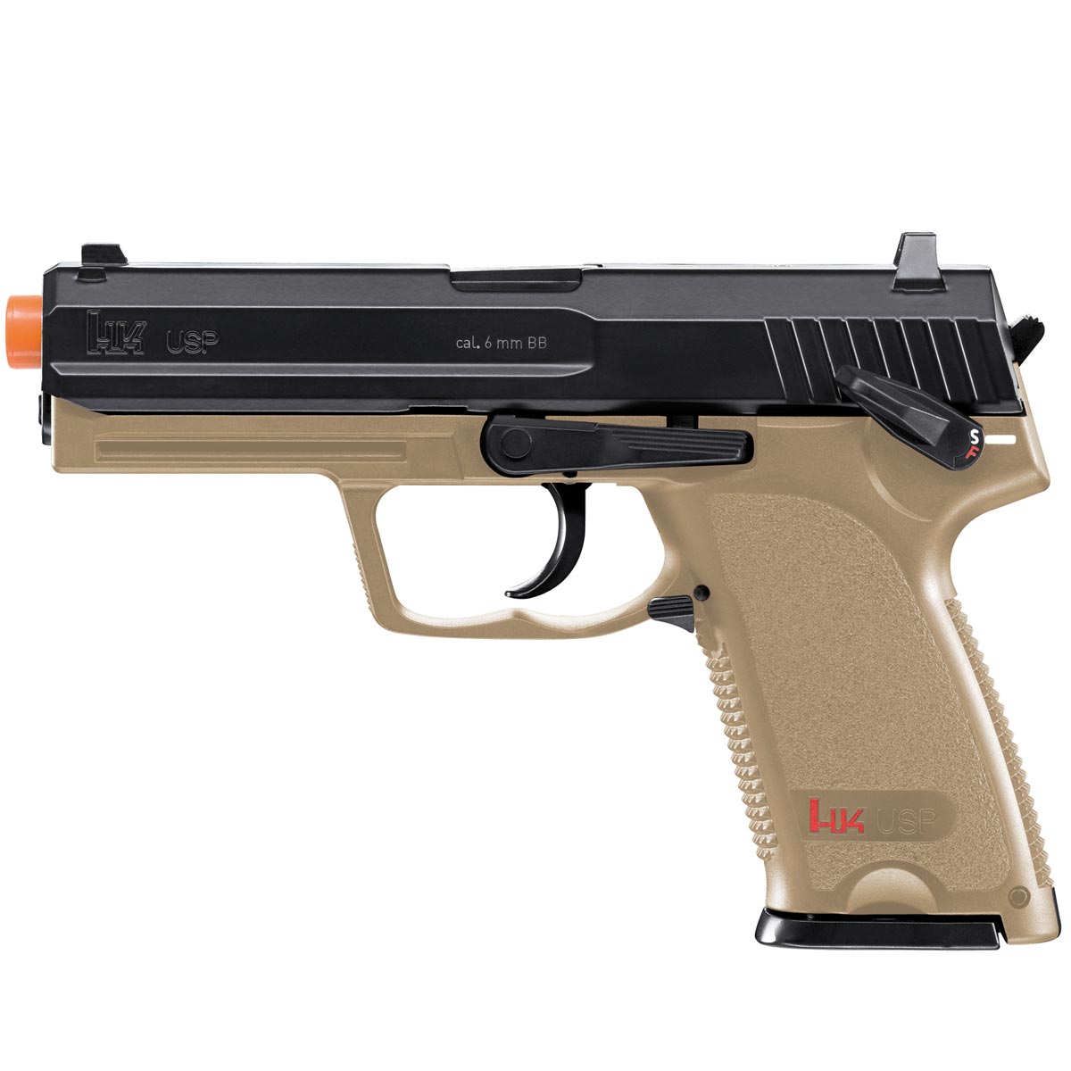HK USP Co2 Non Blowback Airsoft Pistol DEB